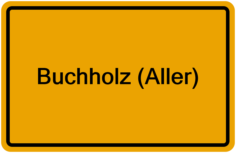 Handelsregisterauszug Buchholz (Aller)